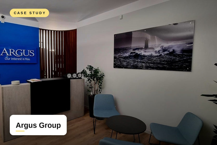 Argus Group Case Study: Hot-Desk Office Power