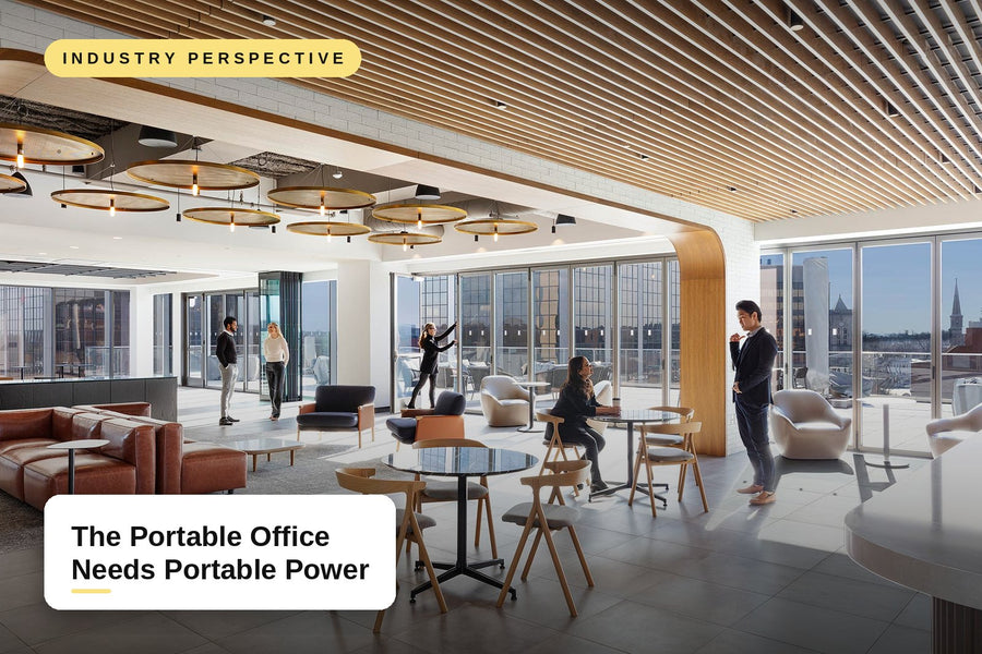 Gensler's Portable Office Needs Portable Power