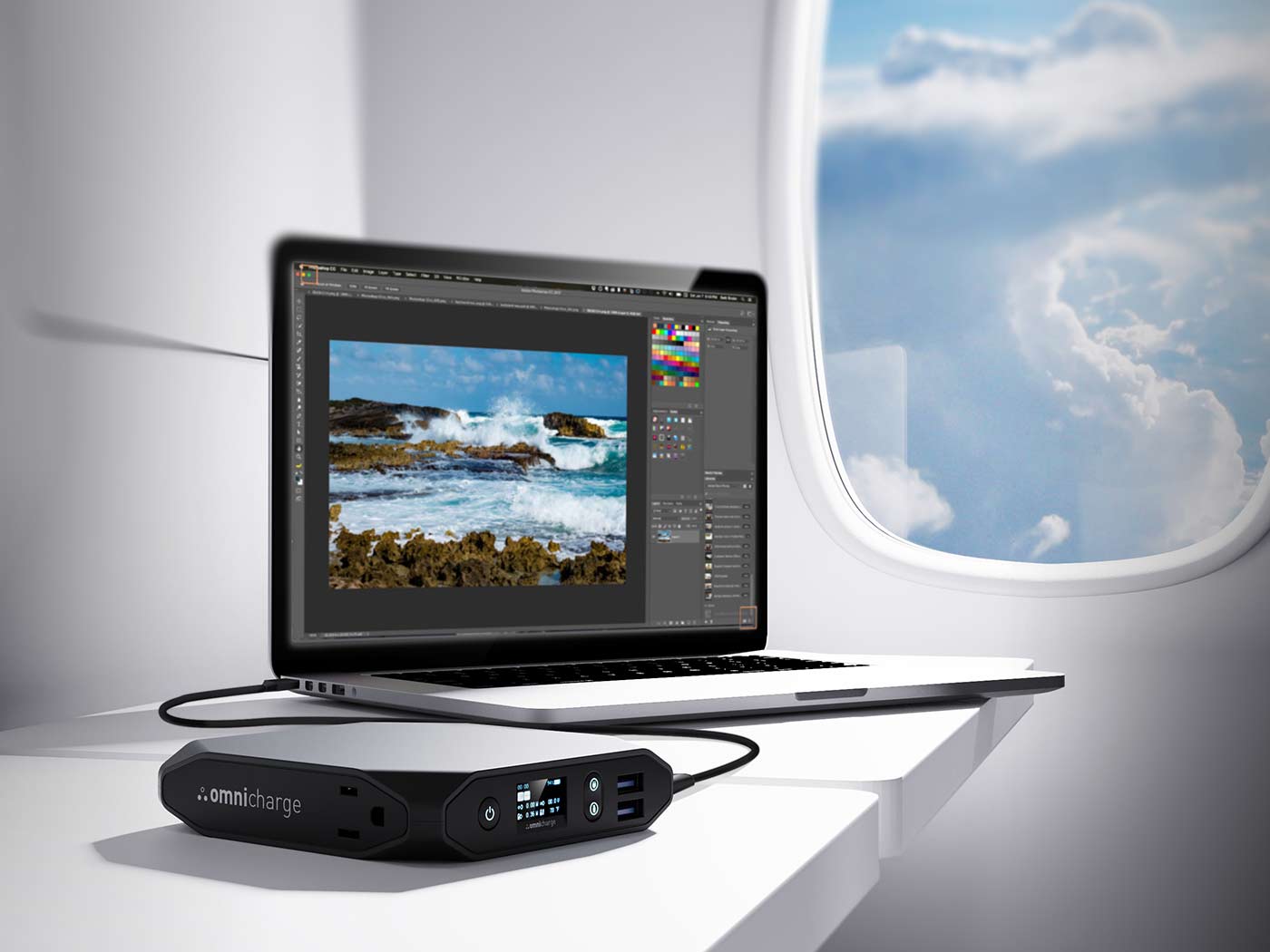 発電機・ポータブル電源 omnichrge Omni20+ Portable Laptop Charger | Omni 20+ Power Bank | Omnicharge